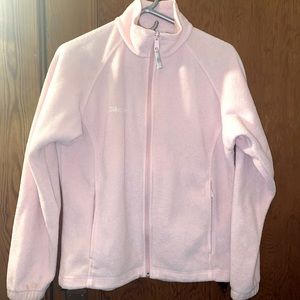 Columbia fleece zip-up sweater